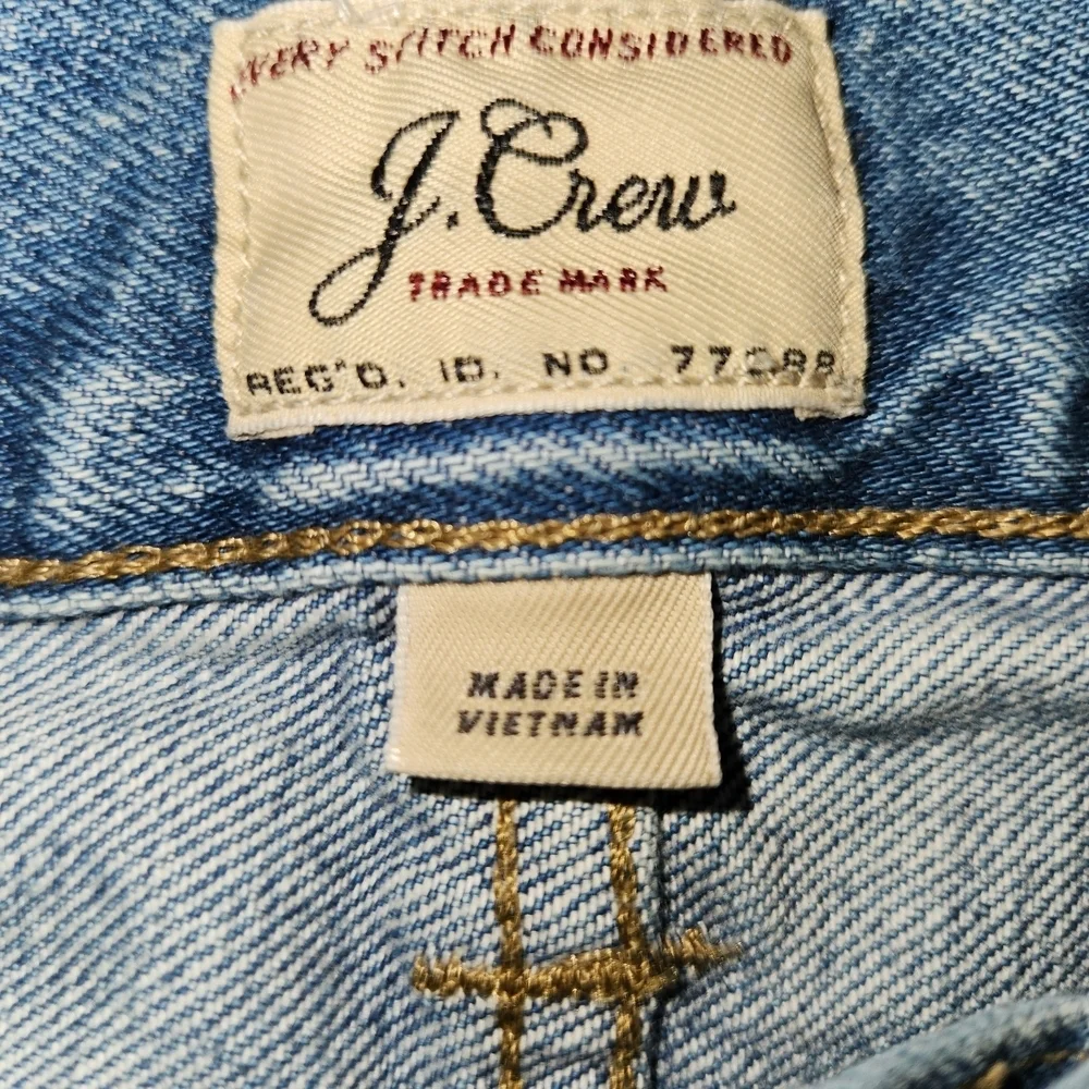 J Crew Men's 770 Jeans Size 31x32 Straight Leg Sits Below Waist Kaihara Denim